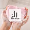 Cloud/Heart Shape Soap Mesh Pouch With Lanyard Fast Foaming Shower Travel Holder Net Bath Flower Scrubbing Bathroom Accessories