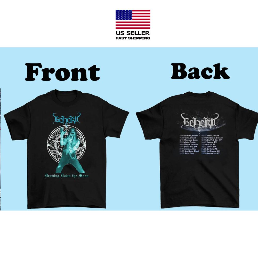 Hot!!! Beherit Tour 2025 Black Unisex S-5XL Shirt HRN712 Unisex T-Shirt L