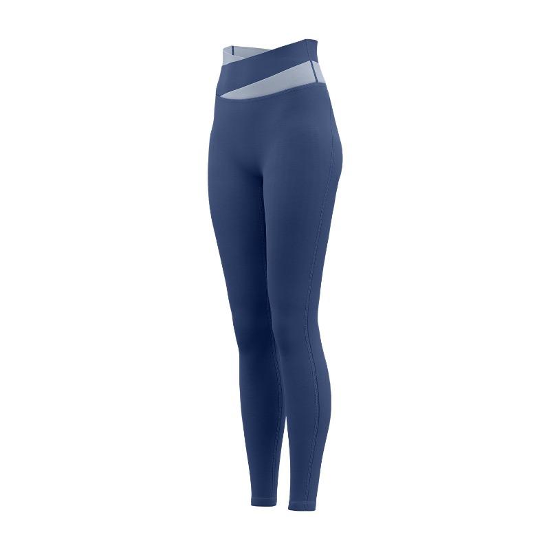 Juyatang Nude Splicing Yoga Pants High Waist Hip Lift Fitness Elastic Fitness Trousers Running Sweatpants