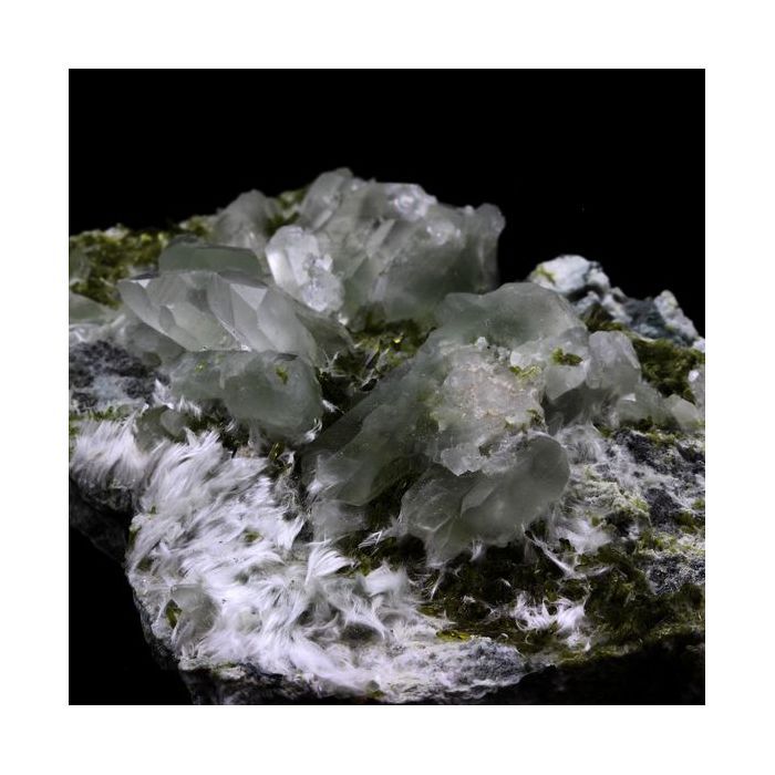 Stones and Minerals. Byssolite Included Quartz + Epidote. 911.0 Ct. Backside of Chamrousse, Isère, France.