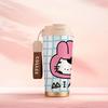 Coffee Mug 532ml Bunny Ear Cat Element Lanyard Insulated Cup Hot Cold Cup Lightweight Cup Handheld Cup Large Capacity Cup