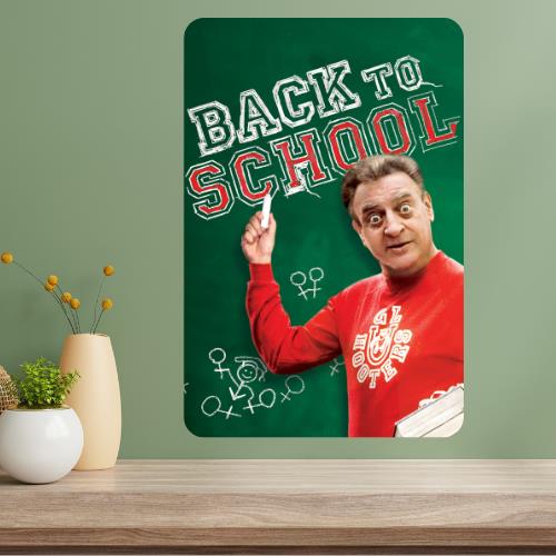 

Back to School Classic Movie Metal Poster Sign 20x30cm（7.8x11.8inch）