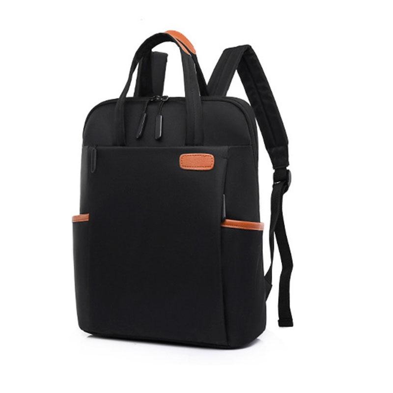 IELGY men s new korean style fashion 14 inch computer backpack чёрный