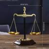 Decorative Balance of Justice Rustic Look Sculpture Sturdy Scale for