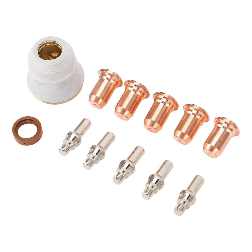 12-teiliges Set 52582 Elektrode 51313 P1.0 Düse 60432 Schutzkappe 60028 Wirbelring für PT 60 IPT 60 IPT