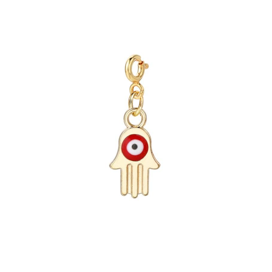 

Punk Y2K Pendant Charm For Women Men Devil Eye Personality Fashion Stainless Steel DIY Making Jewely Accessories Wholesale