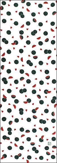

Dyeing Anbo Hand Towel Watermelon Red Authentic Dyed 100% Cotton Tokuoka Made in Japan 35cm x 100cm
