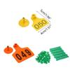 Pig Ear Tags Numbered Ear Tags for Sheep Cows Livestock Ear Tags 001-100