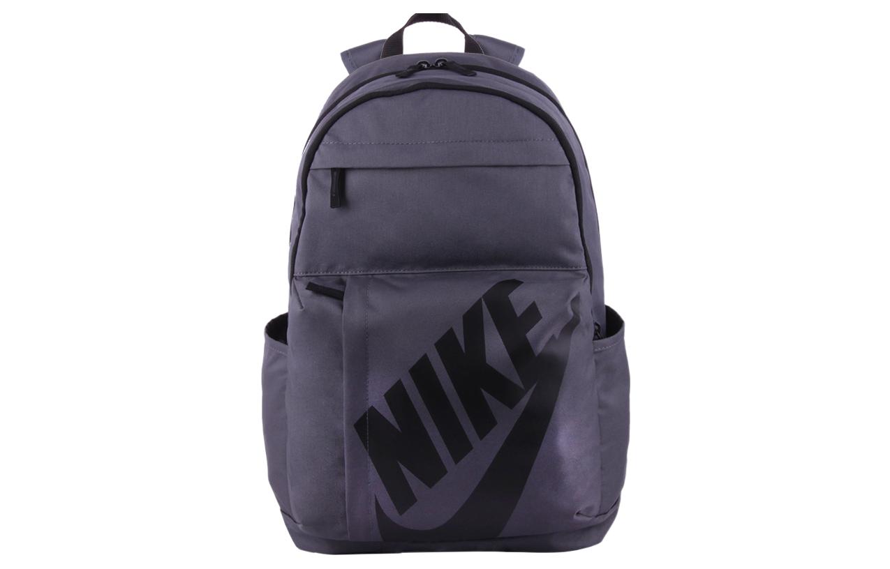 Nike Elemental Polyester Backpack Regular Unisex Gray BA5381-020 Gray