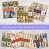 Retro-Style High-Quality Paper Background Materials Retro English Poster Paper for Handmade Journals DIY Collage Decorative Back