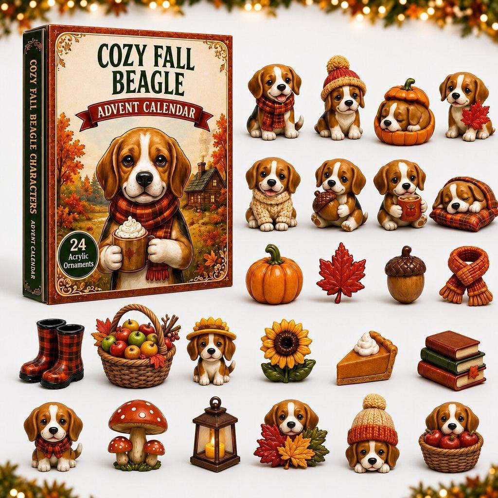 Weihnachts-Adventskalender 2026 – Feiertags-Blindbox-Kalender im Tier-Thema