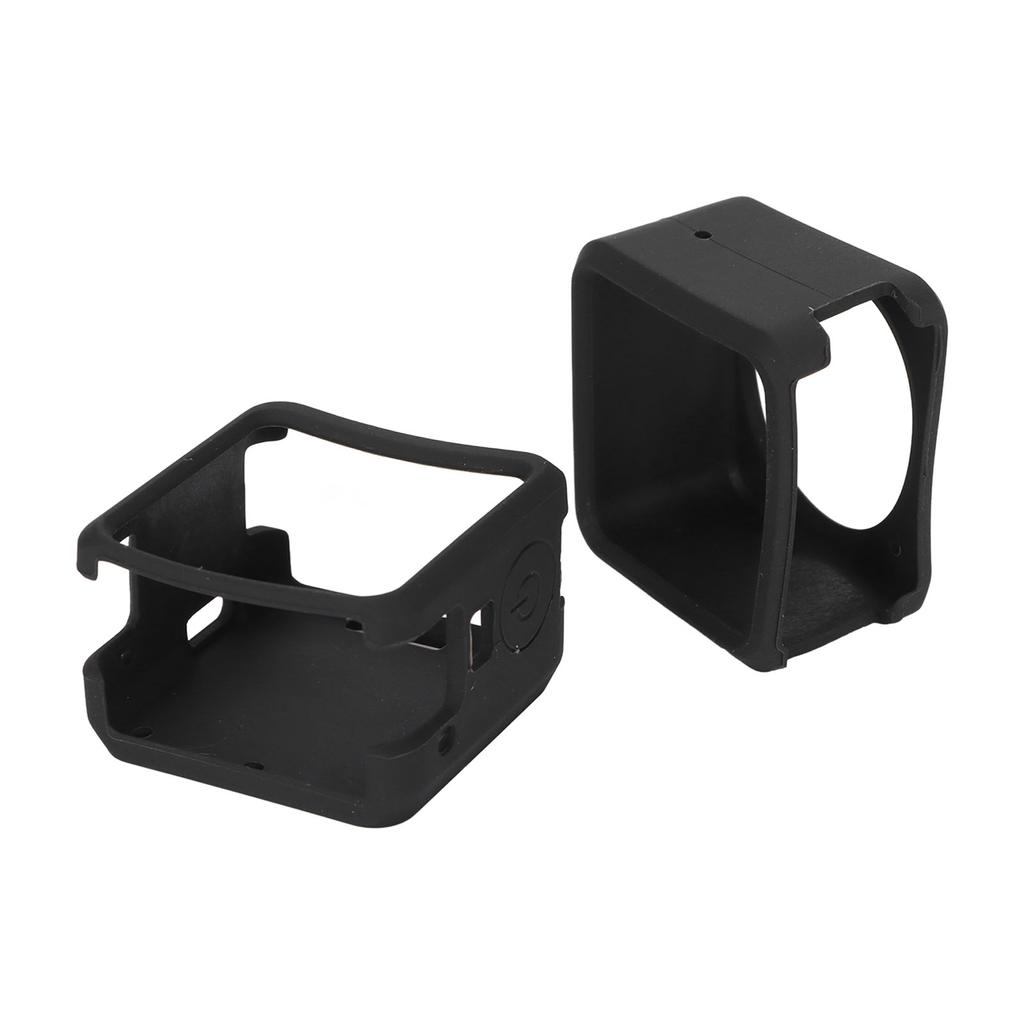 Combo Camera Housing Soft Silicone Shock Proof Scratch Resistant Split Camera Protective Case for DJI Action 2