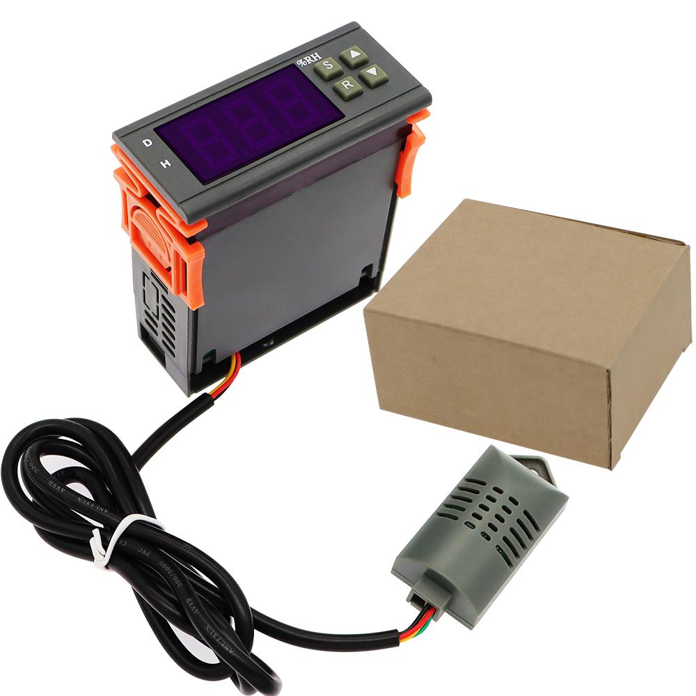 ZFX-13001 Digital Humidity Controller 1% ~ 99% RH Hygrometer Controller 220V 10A Hygrostat Humidistat PU Delay Protection