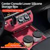 BCB1 Per Land Rover Defender 2025-2026 Scatola Portaoggetti per Console Centrale con Tappetino in Silicone, Vassoio per Telefono, Accessori Auto