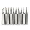 10pcs Soldering Iron Tips 900M-T-B-C Lead-free Welding Tips Copper Base For Rework Soldering Station Welding Equipment Accessory