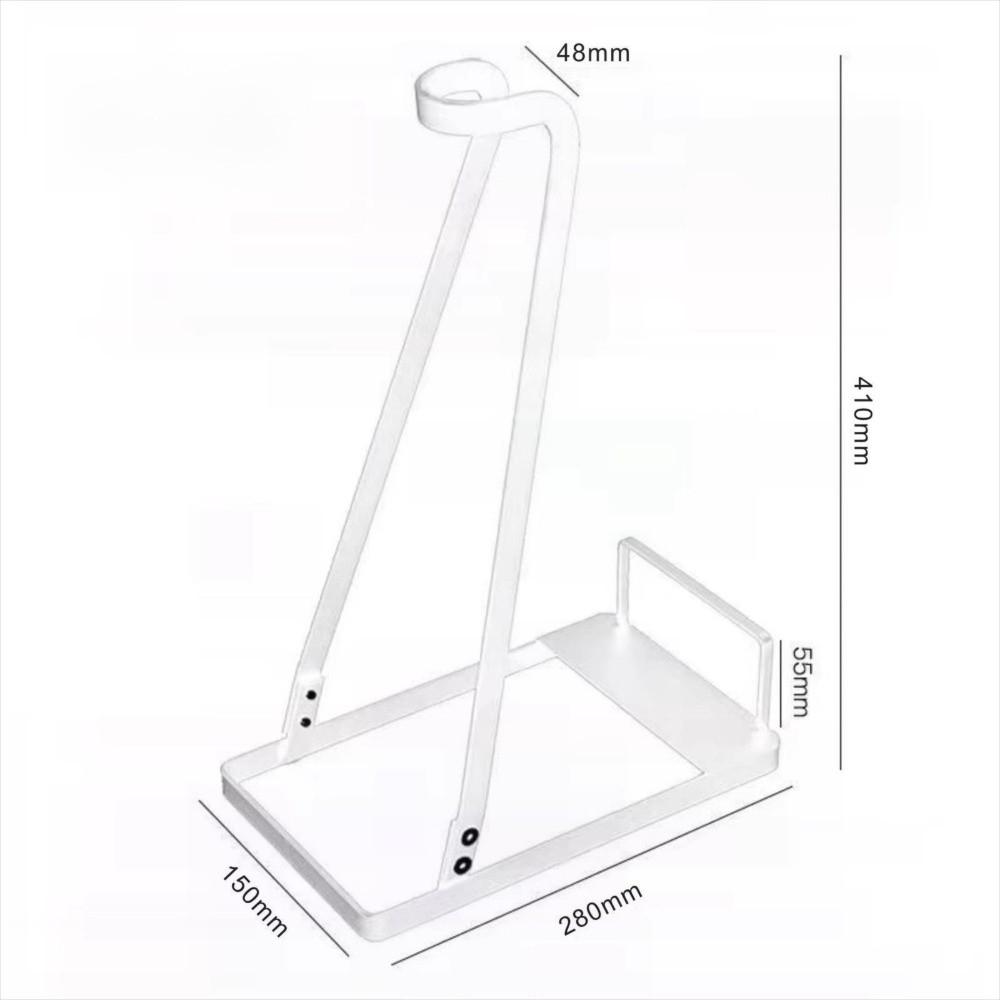 Vertical Vacuum Cleaner Bracket Punch-Free Dust Collector Organizer Household