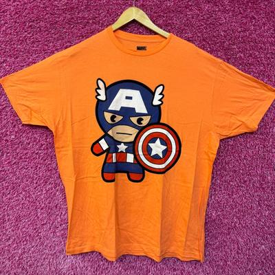 T-shirt style chibi Captain America.