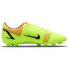 Nike Mercurial Vapor 14 Pro Round Logo HG Men Football Shoes Silver Yellow CV0994-760