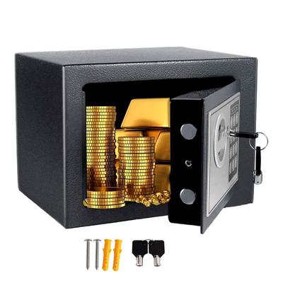 Metal Password SafeMini Home Office Safe Electronic Digital Keypad Lock Safe Security Box All Steel  Password Lock Safe for Home Office