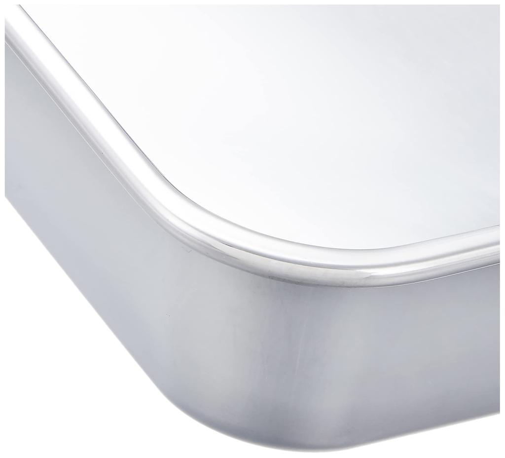 Endo Shoji TKG Teppanyaki Steak Cover with Size 8 x D x 410 x 295 x 67 Stainless Steel for Commercial GST09008 Handle, (W H) mm, Rust-Resistant