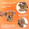 Ugears Steampunk Airship 70226 Wooden Puzzle Toy Craft No Glue or Tools Required