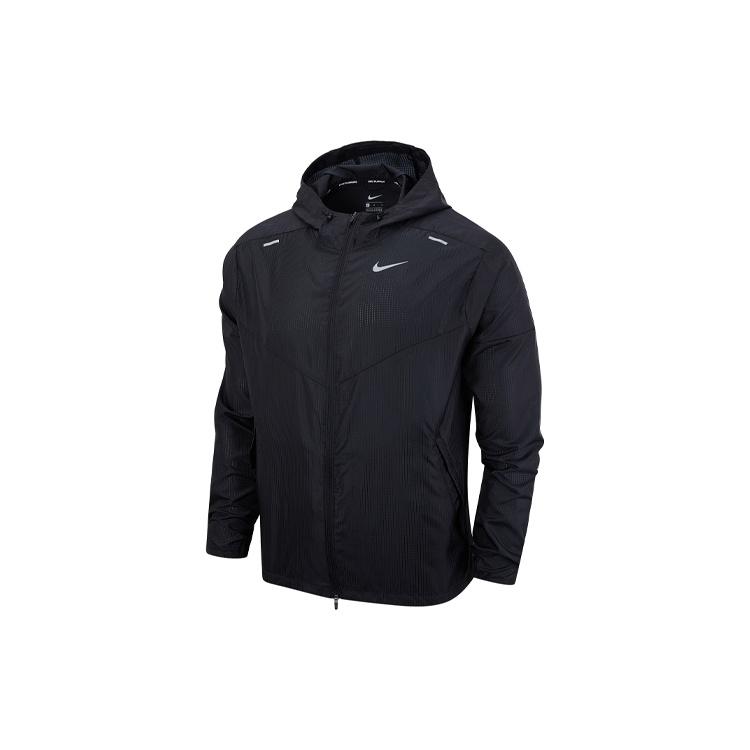 Nike Windrunner Woven Reflective Jacket Black Men s DB4092-010 S