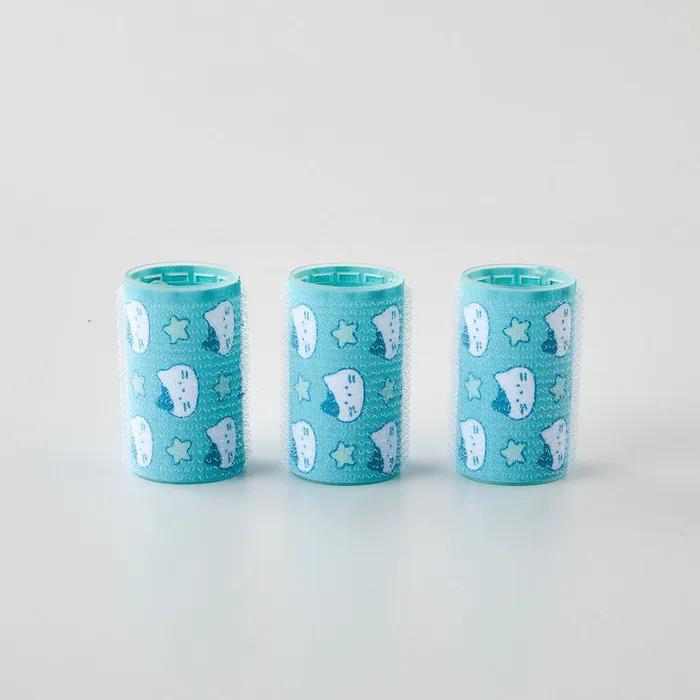 Urocza Kocie Mleko Lokówka Duży ZESTAW 3 SZTUKI Niebieski