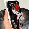 Devil Bad Boy Anime Style Soft Phone Case for iPhone 16 16E 17 Air 15 Pro Max 14 Plus 13 Mini 11 12 7 Black Cover Back Shell