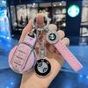 TPU Auto Shell Fob Holder Accessories for BMW Mini Cooper F55 F56 F57 F54 F60 JCW Clubman Countryman Car Remote Key Case Cover XM2