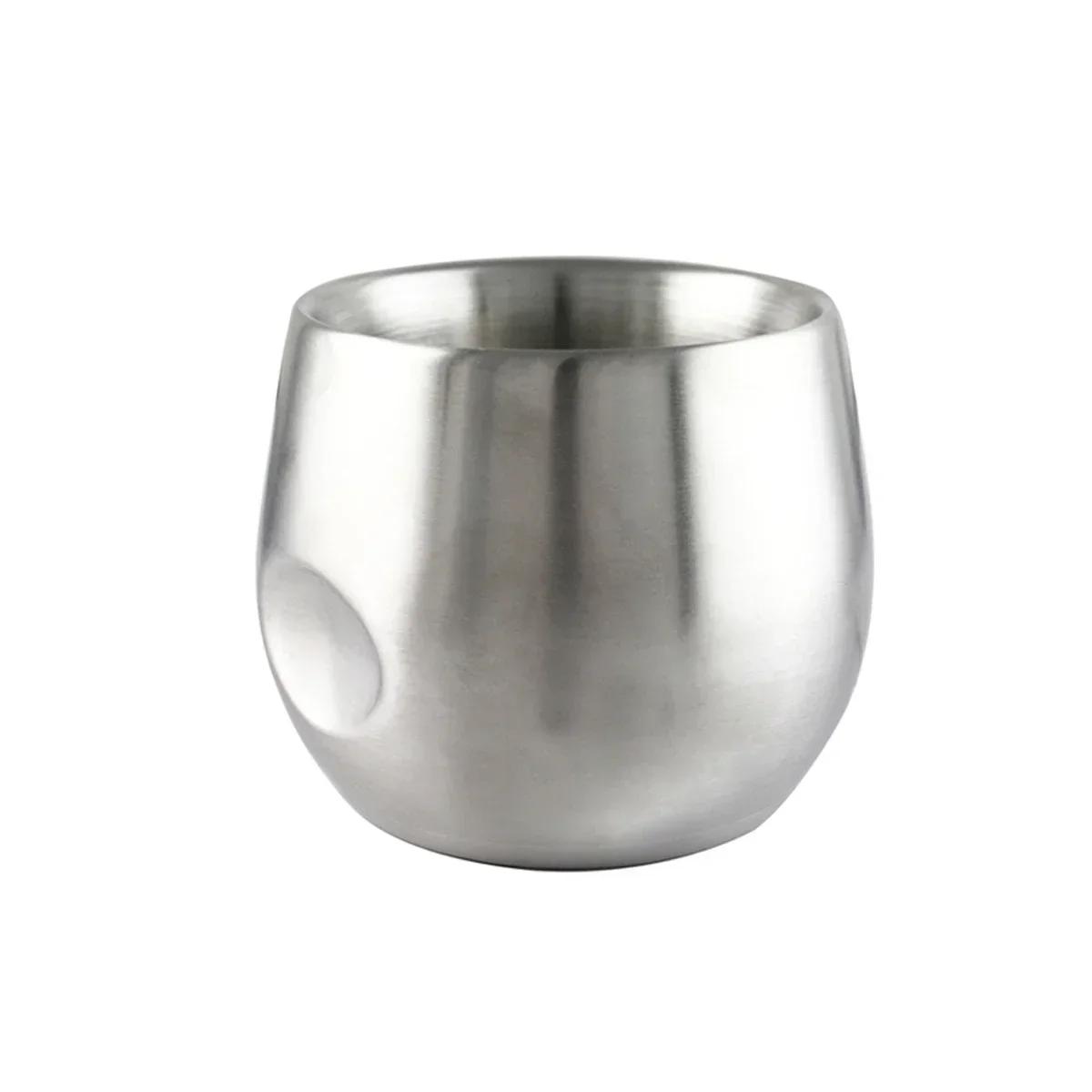 150ml 200ml Durable Coffee Mug Espresso Cup,Double Insulation 304 Stainless Steel coffe Cups Kitchen tools coffee Accessories 150ml