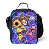 Kids Insulated Lunch Bag With Ice Pack Elementary School Students Cartoon Print Single Shoulder Picnic Tote