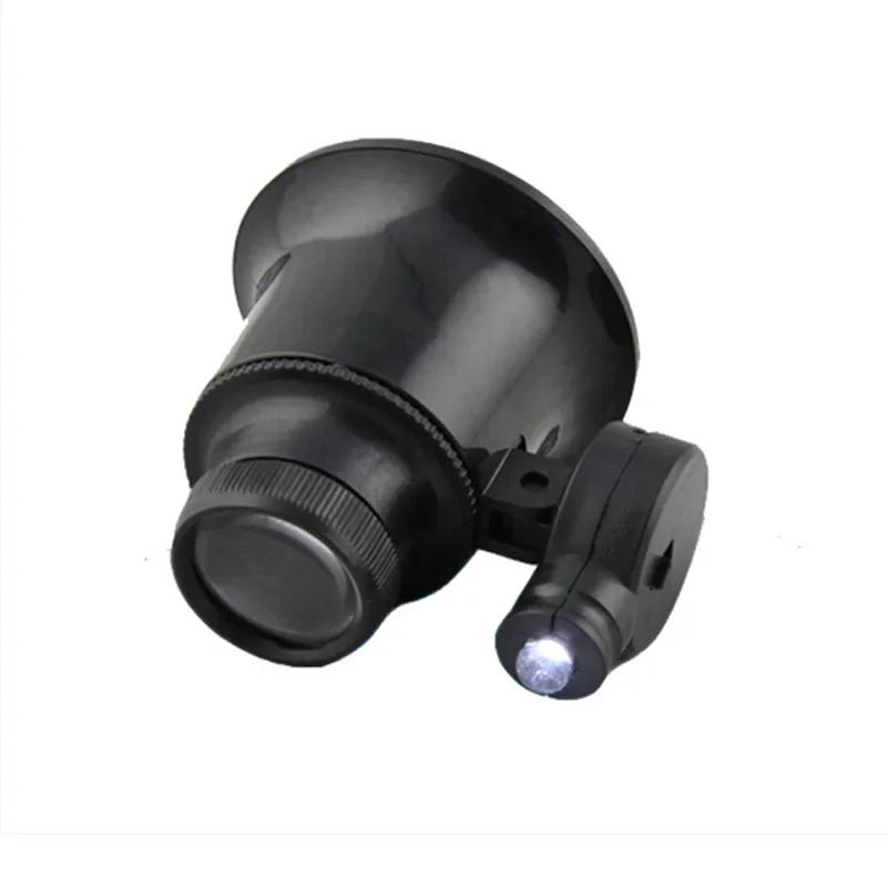 20X Eye Magnifying Glass Illuminant Magnifier for Watch Repair with LED light Jewelry Tools