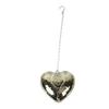 Heart Shaped Mirror   Shiny Decorative Reflective Mirror   Ornament with Hook Chain for Party KTV Bar