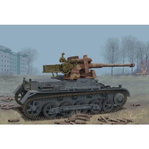

DRAGON 1/35 WWII German Panzer I Anti-Tank Self-Propelled Gun, 7.5cm Stuk 40L/48 Mounted (Smart Kit) Plastic Model Kit DR6781
