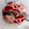 1 PC Automatic Folding Umbrella - Cha Eunwoo Pattern Portable Foldable Design With 8 Ribs Christmas Birthday Gifts