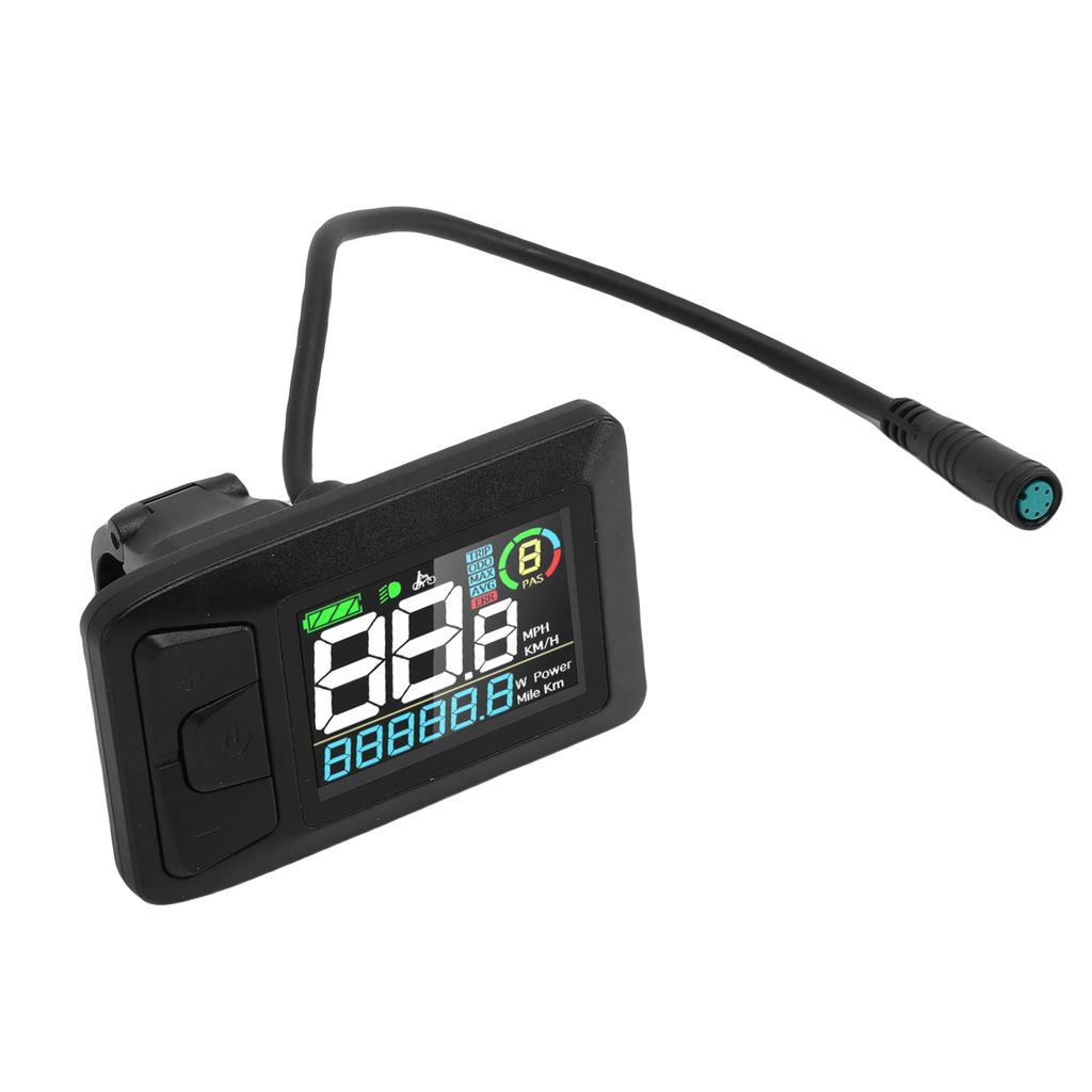 Medidor de Display Compatível com Motores Intermediários BAFANG BBS01 BBS02B G340 G320 M300 M400 M620 Painel de Controle com Display LCD Colorido