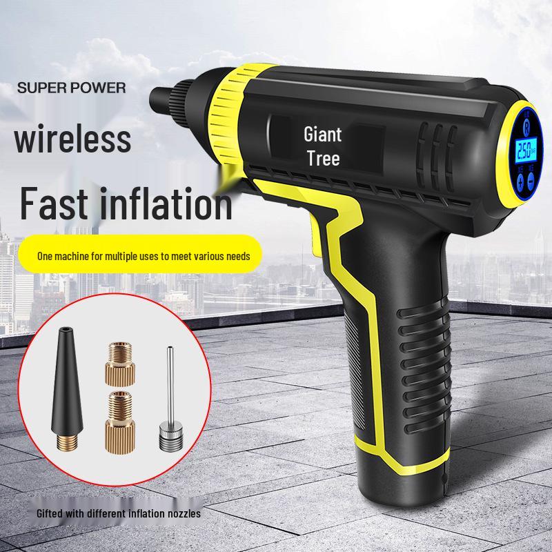 

Wireless Smart Portable Electric Car Tire Inflator with Digital Display Wired Digital Display with Color Box