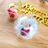 Hanging Ball Plastic Easy Open Bauble Clear Balls Christmas Pendant Party Supplies Dry Flower Ball