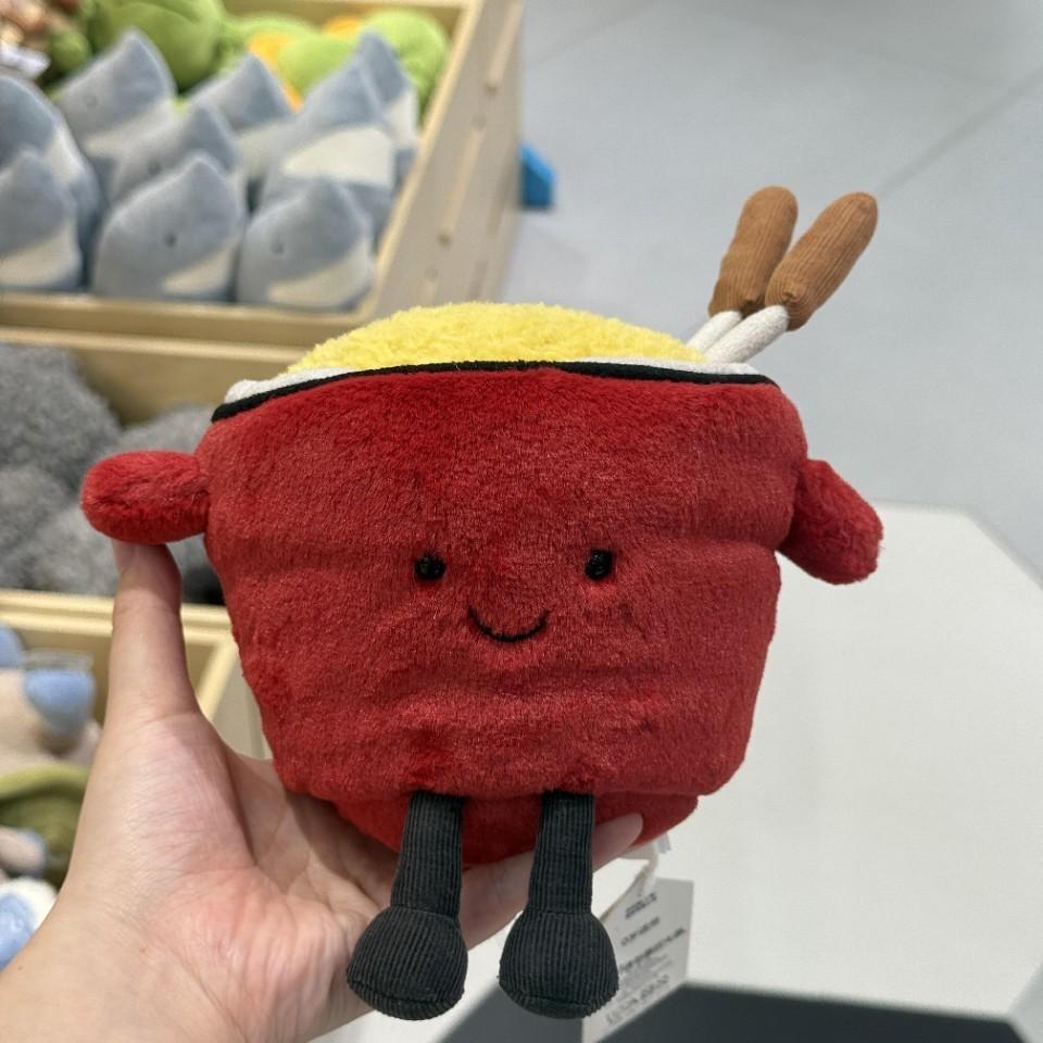 Hot Pot Plush Toy Cartoon Flat Pan Stuffed Animal For Home Decor