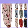 Pantaloni da Yoga Harem da Donna Thailandesi con Comoda Vita Elastica e Vestibilità Ampia