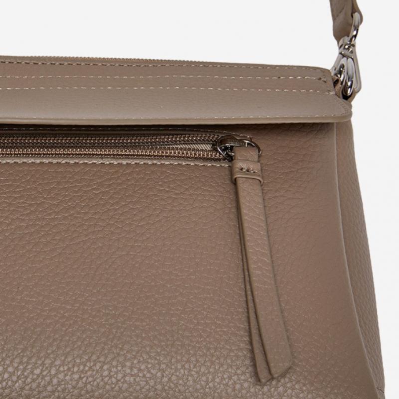 By Esquire Women Loa Flap Shoulder Bag Beige