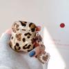 Luxury Leopard Pearl Case for Apple Airpods 1 2 3 Case Bracelet Chain Case for AirPods Pro Retro Case with Lanyard Earphone Box