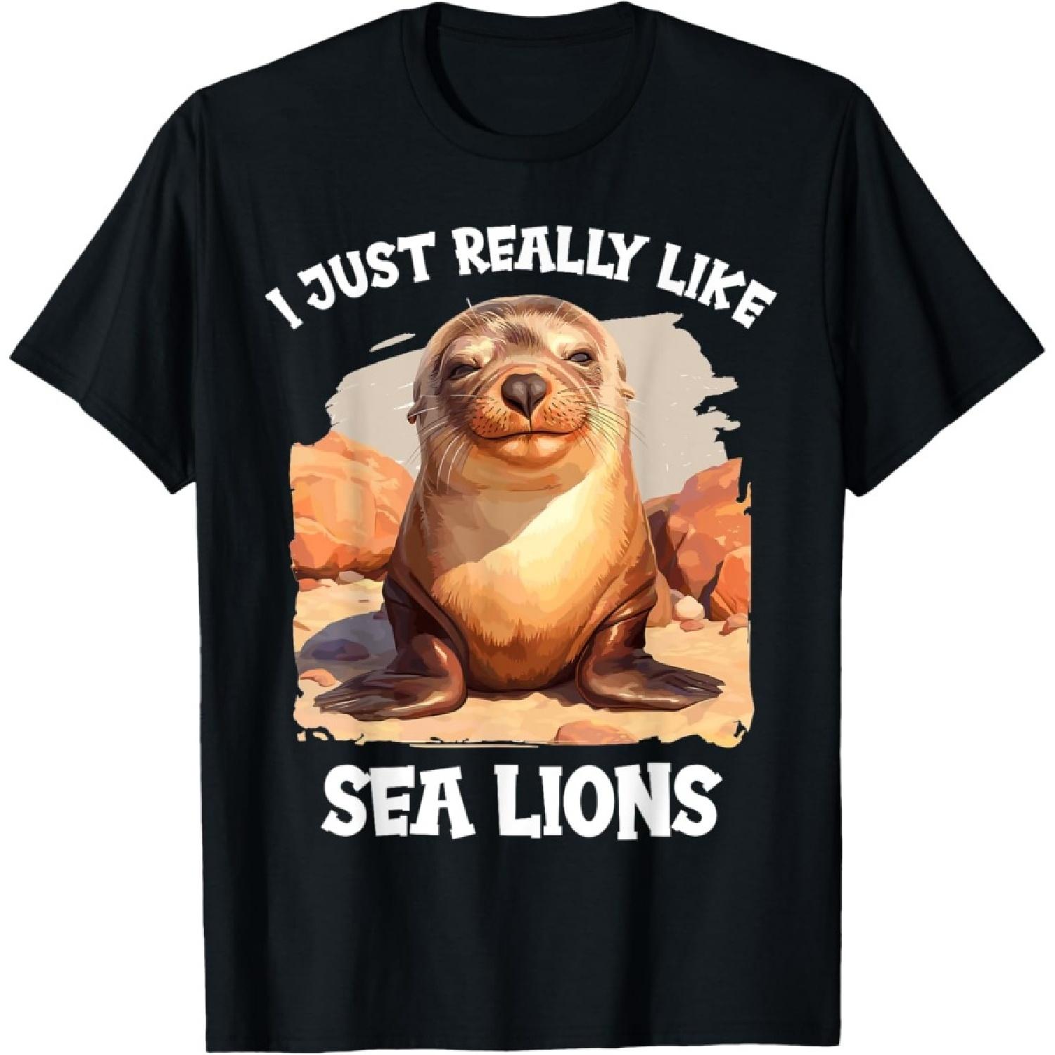 Я просто очень люблю морских львов(3) S