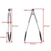 Takagi Shoshido 66 Nylon Universal Tongs with Stopper, Black, 9.4 inches (240 mm)