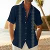 Hawaiian Shirt For Men, Men's Vintage Button Down Bowling Shirts Short Sleeve Summer Beach Shirt