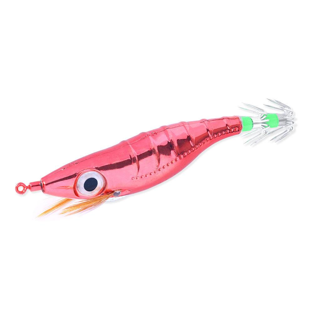 

10CM Electroplated Big Eye Shrimp Luminous Bionic Soft Bait 8.6G Hard Fake Fish Bait for Fishing 10CM-8.6G