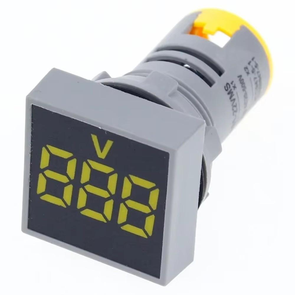 Indicator Light Digital Voltage Meter 22mm Cutout LED Digital Voltmeter Panel LED Voltmeter