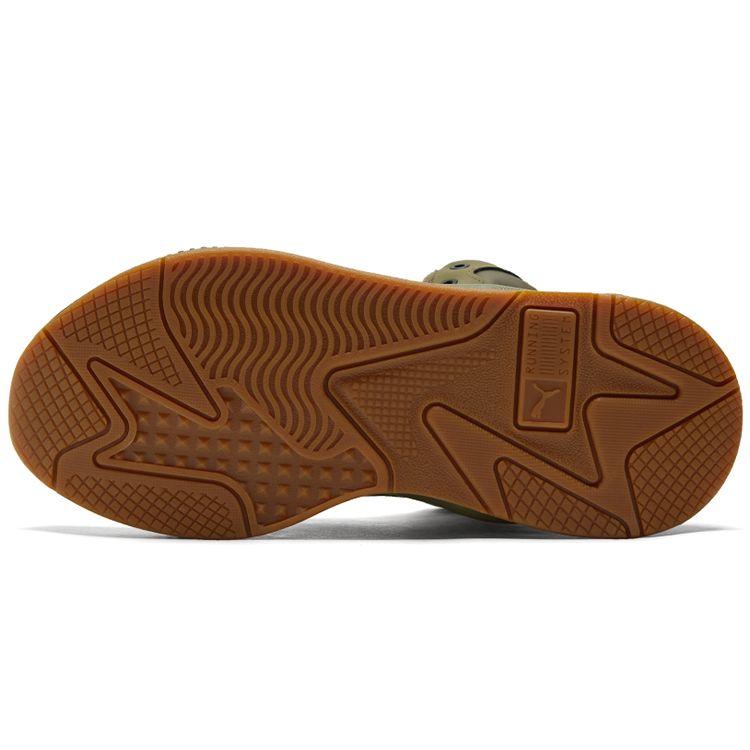 Puma Rs-X Mid C Militia Wtr Shock Absorption Non-Slip Mid-Top Sports Training Shoes Unisex Sneakers Olive 385521-01