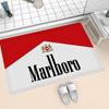Alfombrillas Retro M-Marlboro Antideslizantes Absorbentes de Agua Cojín Largo para Dormitorio Alfombras Domésticas