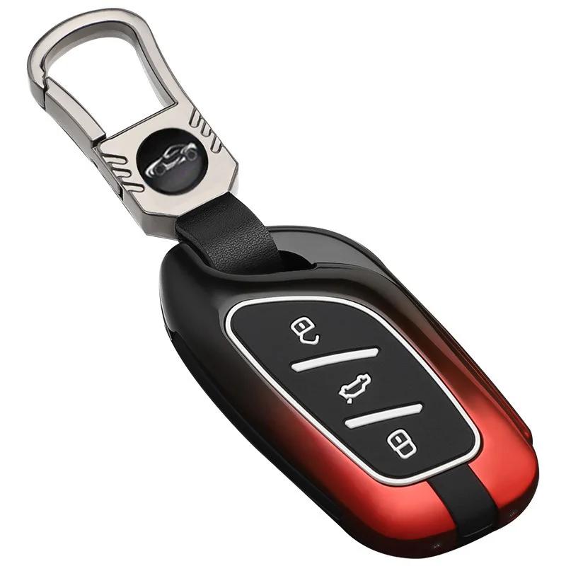 Zinc Alloy Car Key Case For Mg Mg4 Mg5 Mg6 Mg3 Mg7 Zs Ev Hs Ehs Zx Gt Roewe Rx3 Rx8 Erx5 Rx5 I6 I5 Keychain Cover Shell Fob Bag